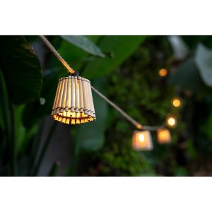 GUIRNALDA OKINAWA CABLE JUTE 10 BOMBILLAS 8 m