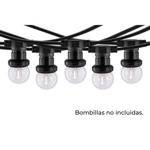GUIRNALDA 100 PORTALÁMPARAS 2000 W 50-60 Hz 220-240 V E27 IP44 50 m