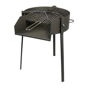 BARBACOA REDONDA CON SOPORTE PARA PAELLA Ø60cm IMEX EL ZORRO