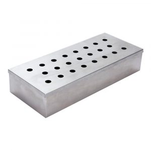 AHUMADOR PORTÁTIL DE ACERO INOXIDABLE 45 x 24 x 10 cm
