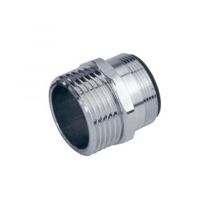 ADAPTADOR ROSCA PARA CONEXION AL GRIFO DE COCINA. MACHO Ø26,5mm (3/4) A MACHO M24x1mm. GARDENA
