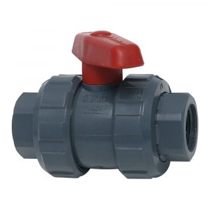 VÁLVULA ESFERA DE PVC 1/2"  AQUA CONTROL