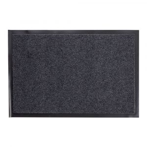 FELPUDO NEGRO ANTIDESLIZANTE 60 x 40 cm