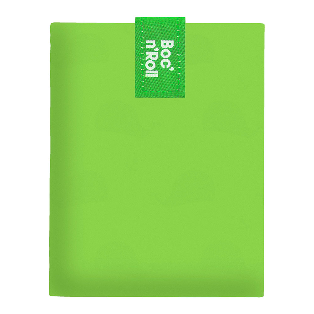 PORTA BOCADILLOS REUTILIZABLE ESSENTIAL GREEN 11 x 15 cm