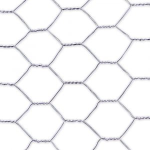 MALLA METALICA DE TRIPLE TORSION GALVANIZADA CUADRO: 19x0,7mm / 1x5m