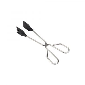PINZAS DE COCINA CON PALA DE NYLON / INOXIDABLE 30 cm