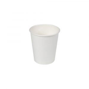VASOS DE CARTÓN BLANCOS 120cc, 30 uds