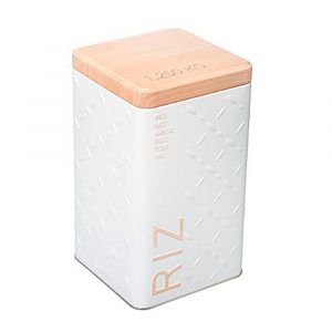 CAJA METÁLICA MODELO SCANDI NATURE PARA ARROZ 1250 g