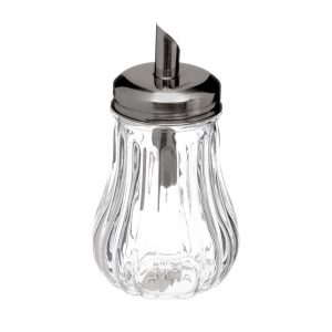 AZUCARERO CLÁSICO DE CRISTAL Ø6,5 x 14 cm