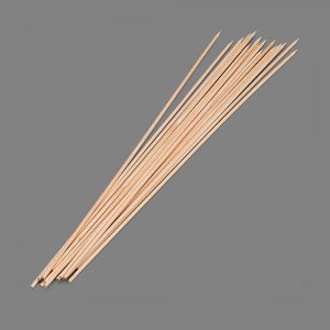 PINCHOS DE MADERA HIGIÉNICOS 300 x 2 mm, BLISTER 100 uds