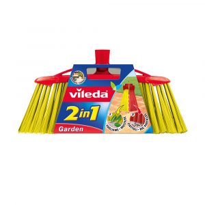 CEPILLO ESCOBA PARA EXTERIORES GARDEN 2 EN 1