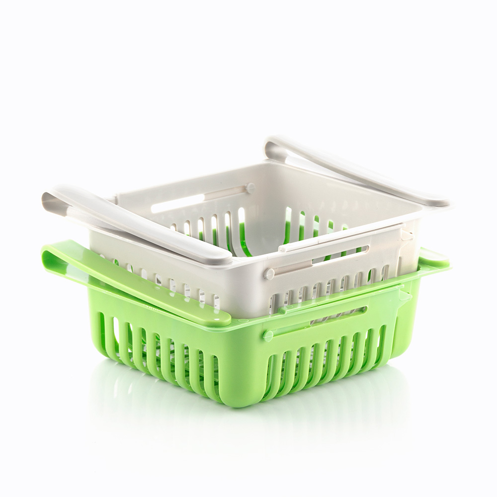ORGANIZADORES AJUSTABLES PARA NEVERA 2 uds