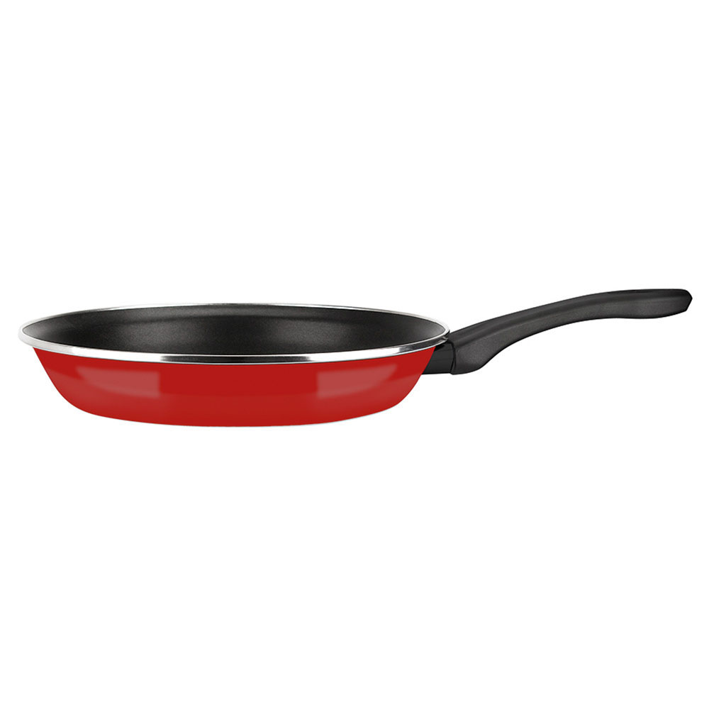 SARTÉN DE ACERO AISI 430 OPTIMAX ROJA Ø20 cm