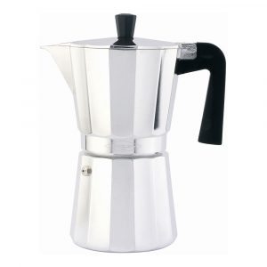CAFETERA EXPRES NEW VITRO DE ALUMINIO NO APTA PARA INDUCCIÓN, 12 TAZAS