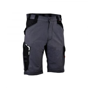BERMUDA BORTAN GRIS OSCURO NEGRO TALLA 46