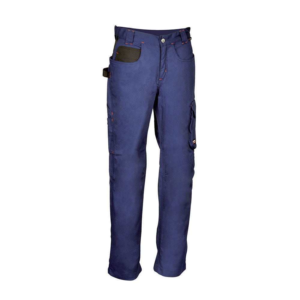 PANTALON WOMAN WALKLANDER AZUL MARINO NEGRO TALLA 38