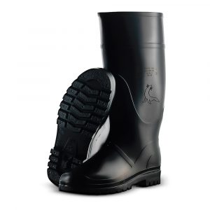 BOTA DE AGUA CAÑA ALTA COLOR NEGRO TALLA 42