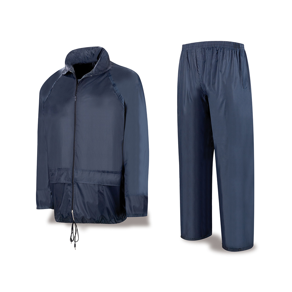 TRAJE AGUA INGENIERO POLIÉSTER/PVC AZUL: XXL