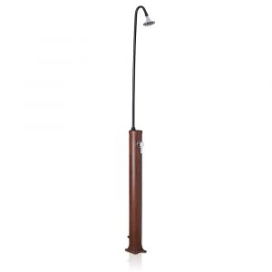 DUCHA PVC ASPECTO MADERA CON ACUMULADOR DE AGUA 9 L