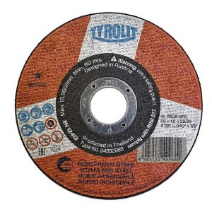 DISCO CORTE PLANO 41C Ø115 x 1,0 x 22,23 mm A60R-BFB