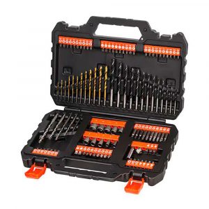 PUNTAS Y BROCAS, JUEGO DE 109 PIEZAS, TITANIO