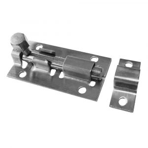 PASADOR CERROJO MODERNO 100mm CROMADO