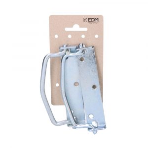 ASA ABATIBLE CON TOPE 125mm  ZINC 2 UNIDADES CROMADO