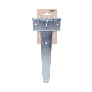 BISAGRA EN FORMA DE T 250 x 110 mm DE HIERRO ZINCADO CROMADO