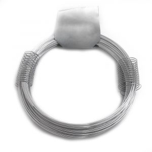 ALAMBRE ZINCADO N° 8, 200 gr, CALIBRE 1,30 mm x 20 m