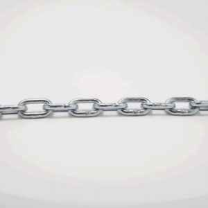 CAJA CADENA ZINCADA "L" Ø7mm PASO 40mm ANCHO EXTERIOR 26mm 33m