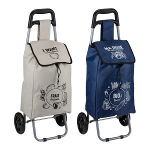 CARRO DE LA COMPRA 2 RUEDAS 25 l 91 x 34 x 26 cm, COLORES SURTIDOS