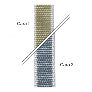 CINTA PERSIANA 08 GRIS / BEIGE 22 mm x 6 m