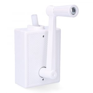 TORNO PERSIANA EXTERIOR 50 Kg BLANCO CON MANIVELA