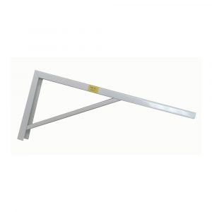 ESCUADRA DE ACERO BLANCO ROBUSTO 18 x 40 cm EDM