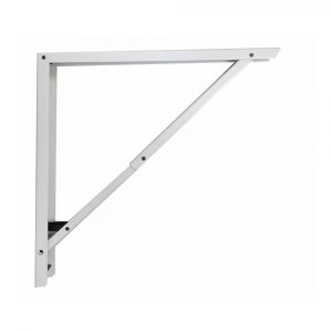 ESCUADRA DE ACERO PLEGABLE ABAT-PLAN BLANCO 40 x 40 cm