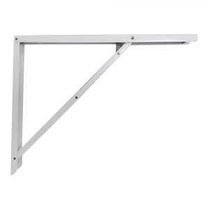 ESCUADRA DE ACERO PLEGABLE ABAT-PLAN BLANCO 40 x 52 cm