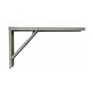 ESCUADRA DE ACERO PLEGABLE ABAT-TABLE PLATA 30 x 52 cm