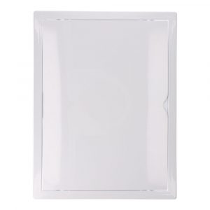 TAPA DE REGISTRO RECTANGULAR EMPOTRABLE ABS 30x40cm BLANCA
