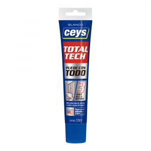 ADHESIVO SELLADOR TOTAL TECH BLANCO TUBO 125 ml
