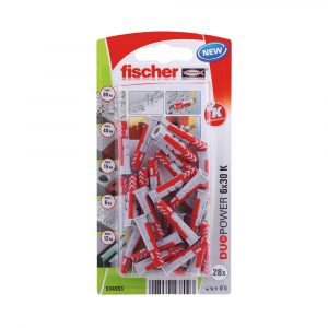 TACO DUOPOWER Ø6 x 30 mm, BLISTER 28 uds