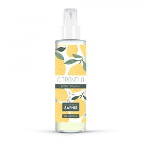 REPELENTE DE INSECTOS Y MOSQUITOS CITRONELA BODY SPLASH 200 ml. LABORATORIOS SAPHIR